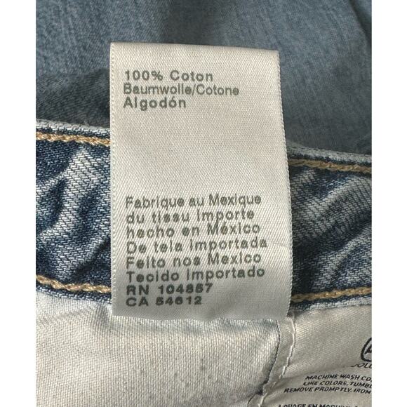 Adriano Goldschmied Alexxis High Rise Straight Vintage Jeans in 1990 Hero Sz 30 - Picture 10 of 13